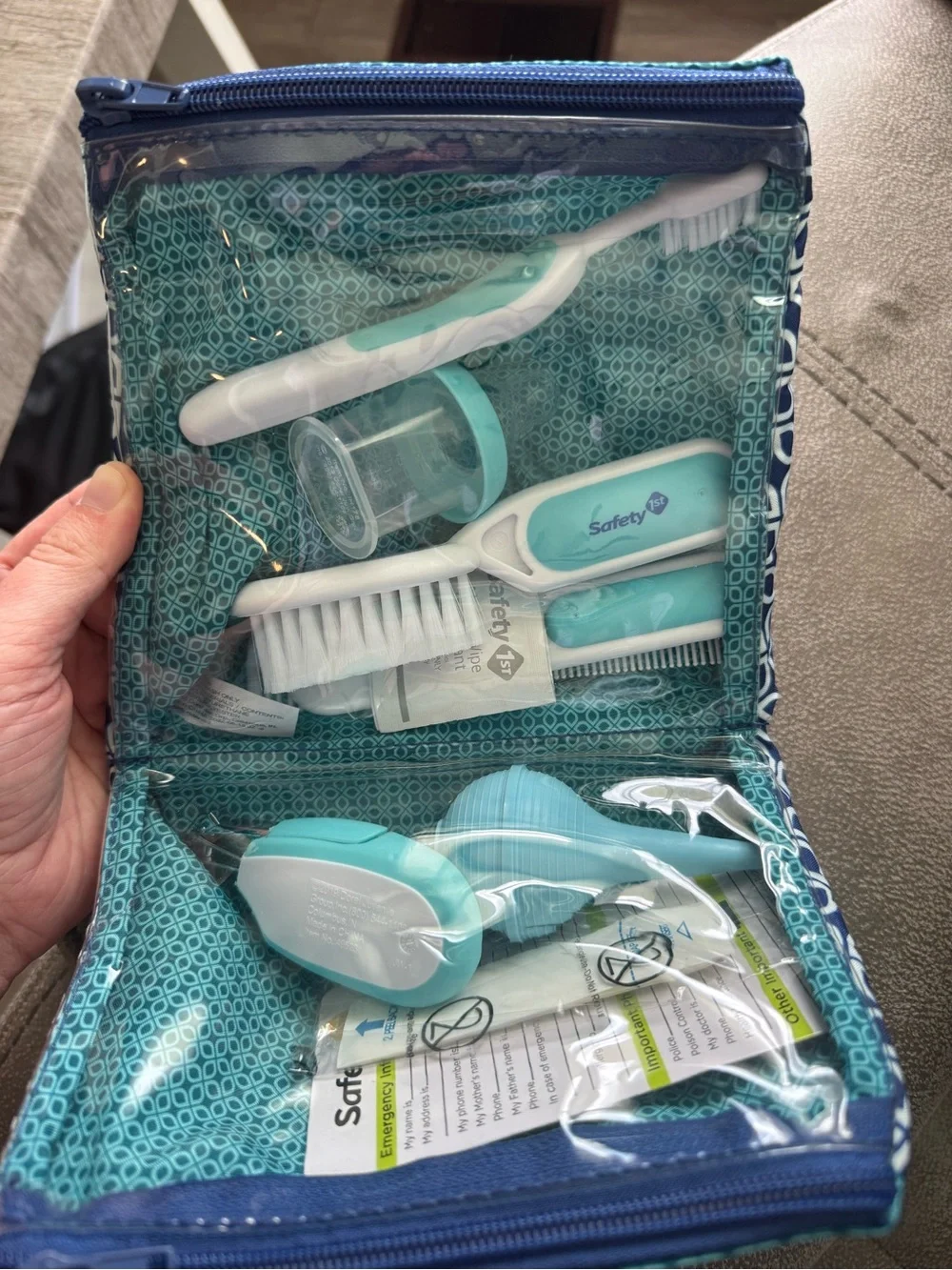 Navy safety 1st grooming kit
